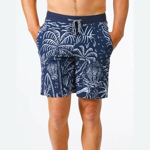 Fin Wake Boardshort 8" Men’s Size Medium